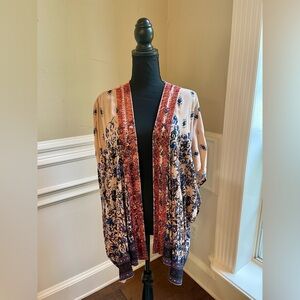 Anthropologie Astor Beaded Kimono